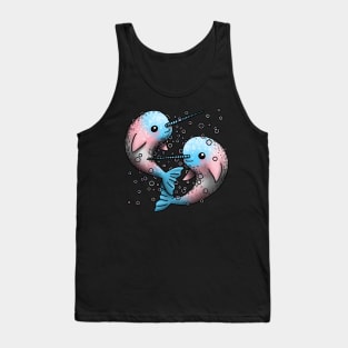 Trans Narwhals Tank Top